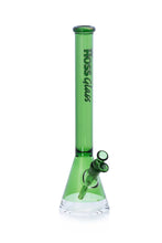 Load image into Gallery viewer, Hoss Glass | H069 - 38mm Diameter Colored Beaker w/ Window Base (18")