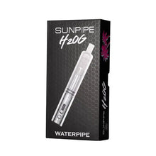 Load image into Gallery viewer, H20G Sunpipe Stainless Steel & Glass Water Pipe