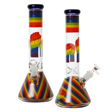 Load image into Gallery viewer, 14″ 5MM Glass Beaker Bong LGBTQ