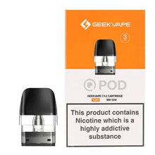 Load image into Gallery viewer, GEEKVAPE Q Replacement Pods | 3 PK