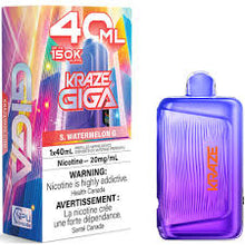 Load image into Gallery viewer, (NEW) Kraze GIGA 150K Disposable