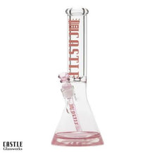 Load image into Gallery viewer, 14" Castle Glassworks Color Logo Beaker Bong