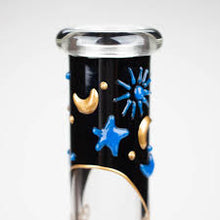 Load image into Gallery viewer, 10" 3D Sky Design Glass Beaker Bong