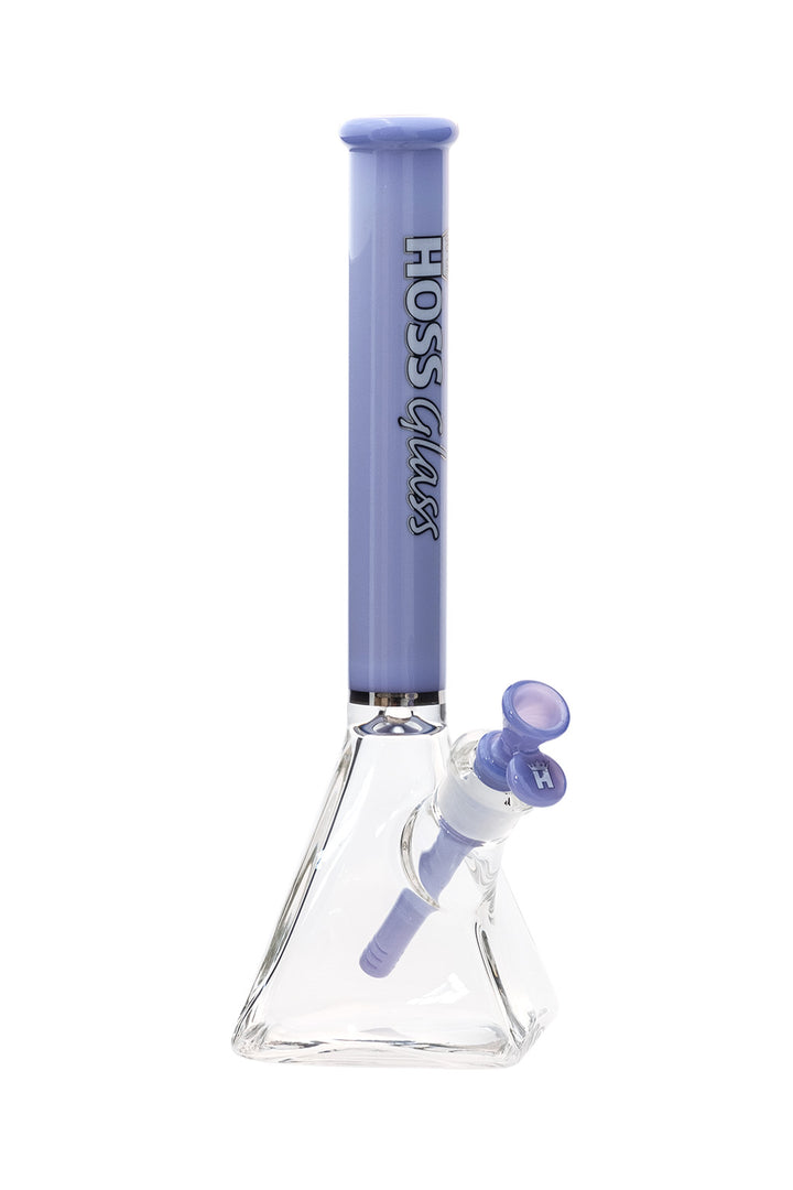 Hoss Glass | H085 - Pyramid with Colored Top Tube (14