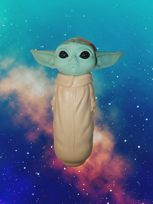 Baby Yoda Silicone Pipe