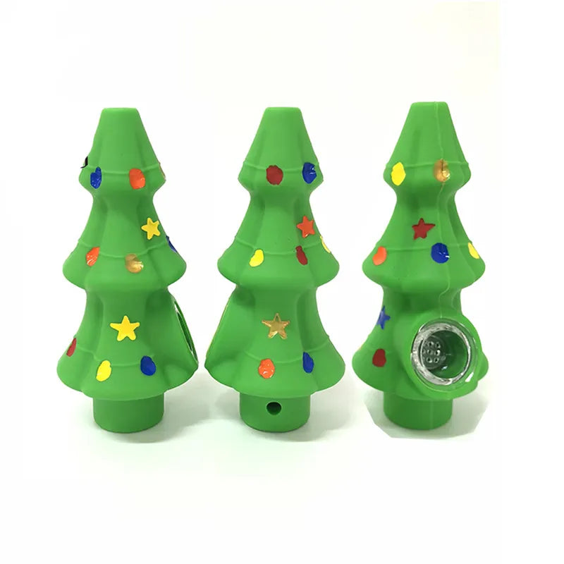 Christmas Tree Silicone Pipe