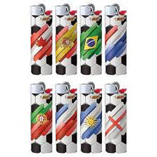 Load image into Gallery viewer, Bic Soccer Flag Lighters
