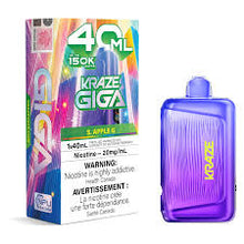 Load image into Gallery viewer, (NEW) Kraze GIGA 150K Disposable
