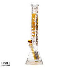 Load image into Gallery viewer, (NEW) 18" Anubis Beaker Bong (Castle Glassworks)
