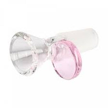 Load image into Gallery viewer, 14mm Glass Bowl w/ Colored Handle
