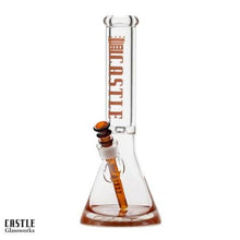 Load image into Gallery viewer, 14" Castle Glassworks Color Logo Beaker Bong
