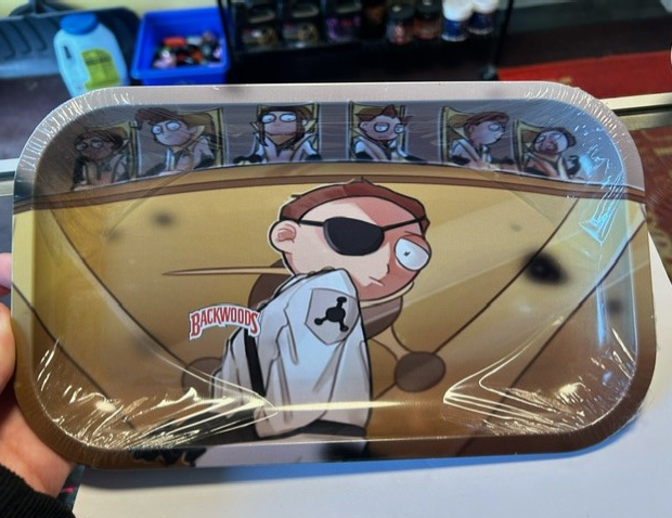 MED Rick & Morty rolling tray