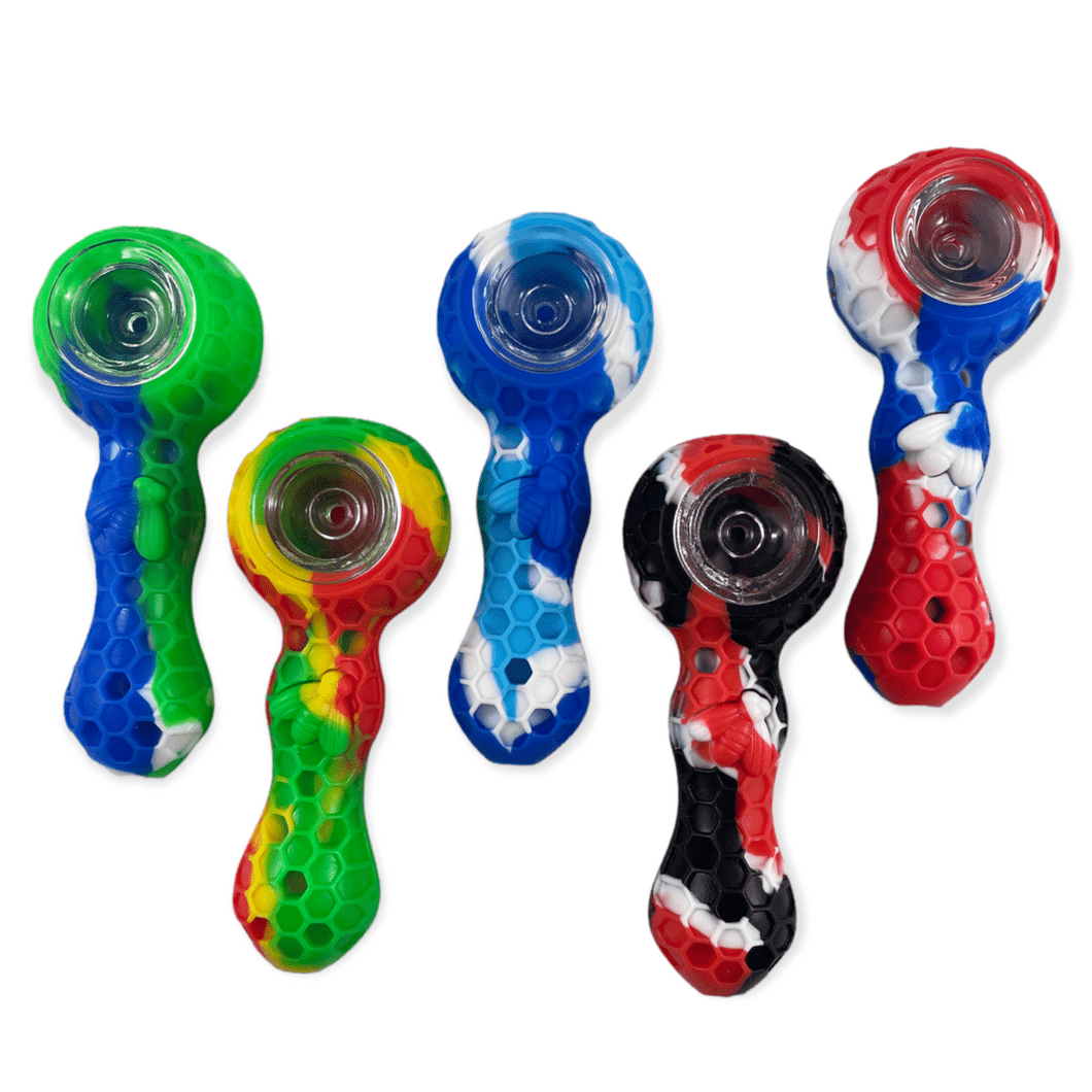 Tie-Dye Silicone Pipe