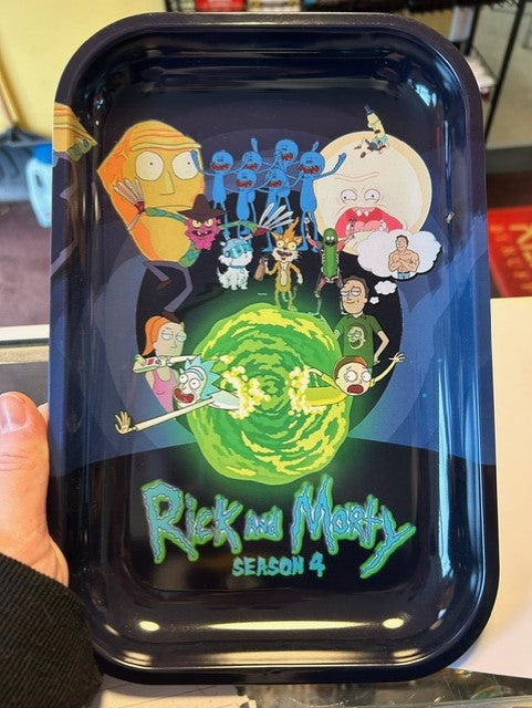 LG Rick & Morty Rolling Tray